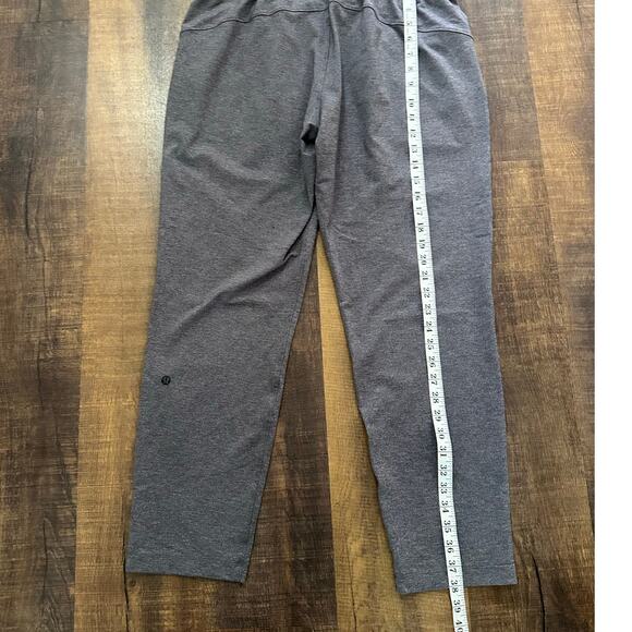 Lululemon 28" On The Fly Heathered Black Pant Size 10 - Picture 8 of 10
